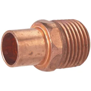 MUELLER INDUSTRIES W 01446 Adapter 3/4 Inch 3/4 Inch 582 Psi At 100f | AE6PEQ 5UGC7