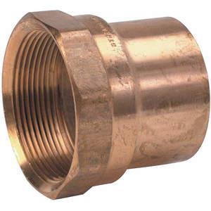 MUELLER INDUSTRIES W 01563 Solder To Pipe Adapter Wrot Copper | AE6PER 5UGC8