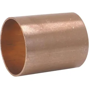 MUELLER INDUSTRIES W 10141 Coupling Dimple Stop Wrot Copper C x C | AE6PGA 5UGG0