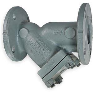MUELLER STEAM 21/2 782 SS-N flanged ends Y Type Strainer Cast SS 2 1/2 In | AB3DYK 1RNH2