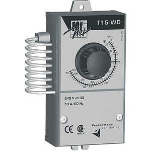 MULTIFAN T15-WD Thermostat 120/240 V Spdt | AC8LMM 3C952