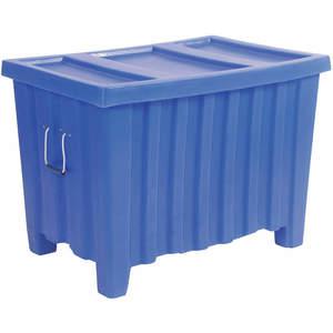 MYTON INDUSTRIES 4LMC6 Container 14 Cu.-ft. 500 Pfund. Blau | AD8PQN
