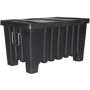 MYTON INDUSTRIES 4LMD3 Container 8.7 Cu.-ft. 550 Lbs. Black | AD8PQV