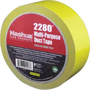 NASHUA 2280 Duct Tape 48mm x 55m 9 mil Yellow | AB8QPZ 26W994