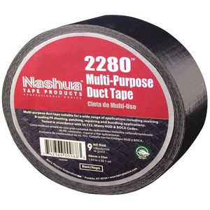 NASHUA 2280 Duct Tape 48mm x 55m 9 mil Black | AC4LYK 30F047