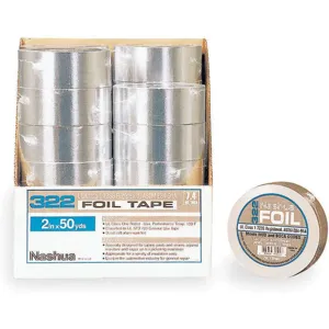 NASHUA 322 Foil Tape with Liner 72mm x 46m Silver | AE7QPL 6A063