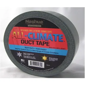 NASHUA 675003 Duct Tape 48mm x 55m 9 Mil Black | AD2DRE 3NJZ5