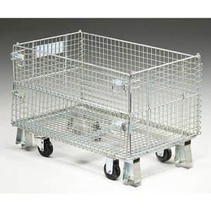 NASHVILLE WIRE JR1C Collapsible Container 20 In Length Silver | AF8CYE 24VT21