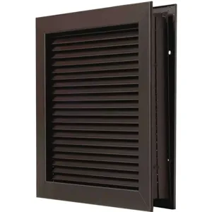 NATIONAL GUARD L-700-RXDKB-12x12 Louver Dark Bronze 12 x 12 | AB4YCL 20J943