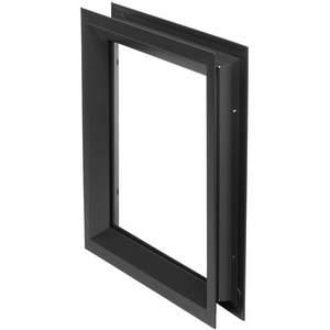 NATIONAL GUARD L-FRA100DKB-24x24 Vision Lite Height 24 Inch Width 24 In | AE4ULC 5MUW7
