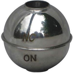 NAUGATUCK GR-800S Tubed Magnetic Float Ball Round Stainless Steel 2 In | AD8QCL 4LRZ5