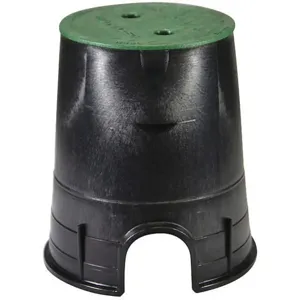 NDS DRAINAGE 107BC Valve Box Round 9 Inch H x 8-3/8 Inch Width 6-1/2 Inch | AG9JQA 20RE32