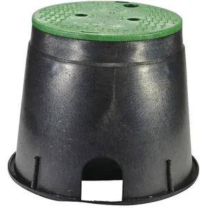 NDS DRAINAGE 111BC Valve Box Round 11-5/8 Inch H x 12-7/8 Inch W | AG9JQB 20RE33