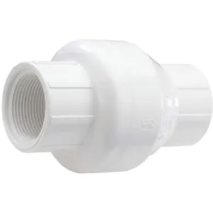 NDS DRAINAGE 1520-10FGR Swing Check Valve PVC 1 Inch FNPT | AJ2HBV 4GTV9