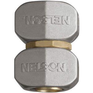 LR NELSON 15X966 Hose Mender 5/8in 3/4in Hose Brass/metal | AA7GNB