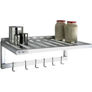 NEW AGE 1121PR T-bar Wall Shelf/pot Rack 13-1/2 Inch Height | AF2GPK 6TJJ3