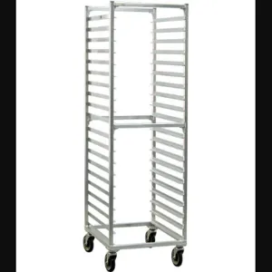 NEW AGE 1509 Steamtable Pan Rack Side Ld Capacity 38 | AF2GMZ 6TJA3