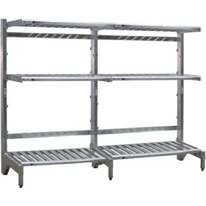 NEW AGE 99877 T-bar Cantilever Shelving 74 Inch Length | AF2ZVW 6ZUA5