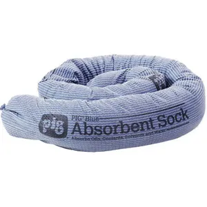 NEW PIG 4048 Absorbent Sock Blue 30 Gallon PK40 | AH2XWB 30PV71