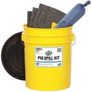 NEW PIG 45301 Spill Kit Drum 4.4 gal. | AH2XWH 30PW14