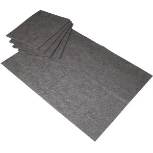 NEW PIG HC100 Absorbent Mat Pad 15.85 Gallon Pk20 | AF9RAB 30RF37