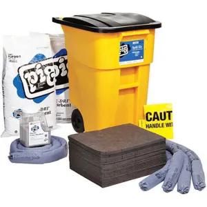 NEW PIG KIT273 Hi-Vis Spill Kit Drum 41 Gallon | AH2YBW 30RD58