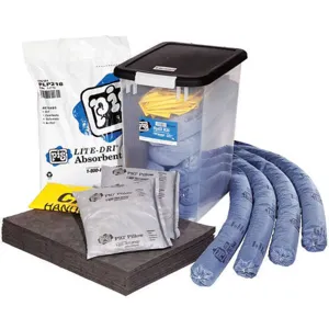 NEW PIG KIT278 Spill Kit Drum 12 gal. | AH2YBZ 30RD61