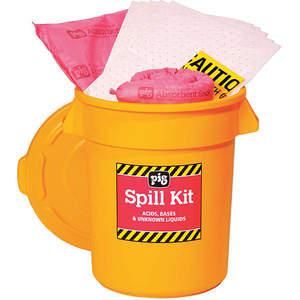 NEW PIG KIT3300 Hi-Vis Spill Kit Drum 11 Gallon | AH2YEX 30RE73
