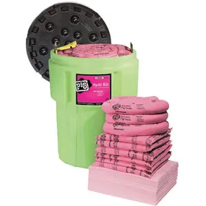 NEW PIG KIT362 Hi-Vis Spill Kit Drum 63 Gallon | AH2YFD 30RE86