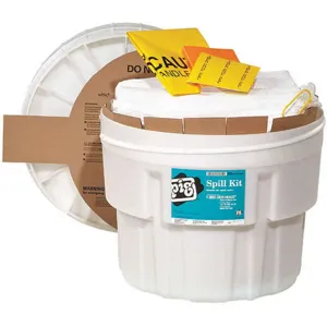 NEW PIG KIT411-01 Spill Kit Drum 12.5 gal. | AH2YCY 30RD99