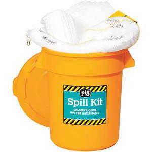NEW PIG KIT4300 Hi-Vis Spill Kit Drum 12.5 Gallon | AH2YDE 30RE10