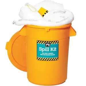 NEW PIG KIT4400 Hi-Vis Spill Kit Drum 21 Gallon | AH2YDG 30RE13