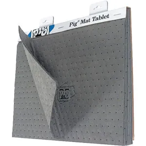 NEW PIG MAT127 Mat Tablet Abs Mat Pad 19.6 Gallon Pk90 | AF9QPK 30PY46