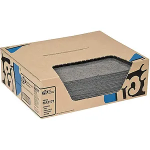 NEW PIG MAT171 Absorbent Mat Pad 8.6 Gallon Pk50 | AF9QQG 30PY75