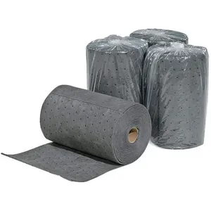 NEW PIG MAT193 Absorbent Roll Medium Weight 7 Gallon Pk4 | AF9QQM 30PY81