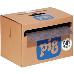 NEW PIG MAT2001 Absorbent Roll Medium Weight 8 Gallon | AF9QQN 30PY84