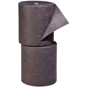 NEW PIG MAT2009 Absorbent Roll Medium Weight 32 Gallon Pk2 | AF9QQR 30PY89