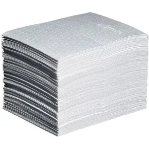 NEW PIG MAT214 Stat-mat Absorbent Mat Pad 22 Gallon Pk100 | AF9QWP 30RA44