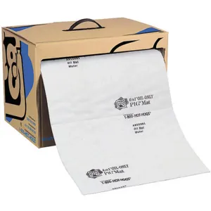 NEW PIG MAT484 4-in-1 Absorbent Roll Med Weight 9.2 Gallon | AF9QUN 30PZ80