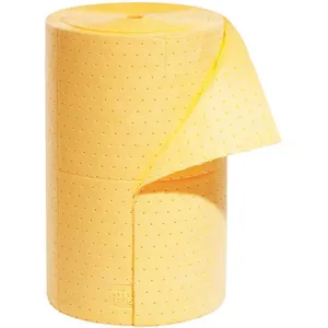 NEW PIG MAT602 Hi-vis Absorbent Roll Heavy Weight 32.4 Gallon | AF9QVE 30RA01