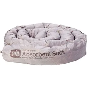 NEW PIG PIG209 Absorbent Sock Gray 13.75 Gallon PK16 | AH2XXX 30RC04