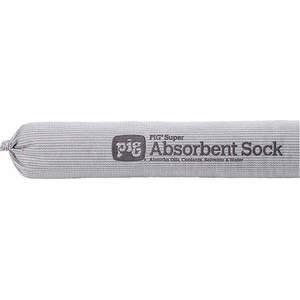 NEW PIG PIG212 Absorbent Sock Gray 17.5 Gallon PK35 | AH2XYM 30RC18