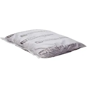 NEW PIG PIL204 Absorbent Pillow Gray 20 Gallon Pk40 | AF9QYH 30RC74