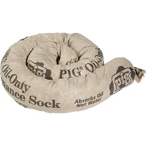 NEW PIG SKM500 Absorbent Sock Tan 30 Gallon PK30 | AH2YAB 30RC55