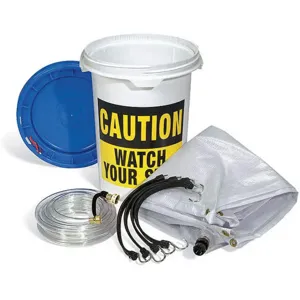 NEW PIG TLS121-TR Roof Leak Diverter Bucket Kit 11 Lb. | AF9QLY 30PX37