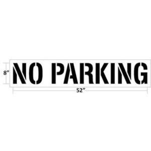 NEWSTRIPE 10000568 No Parking, 12 Zoll L | AG8HCT