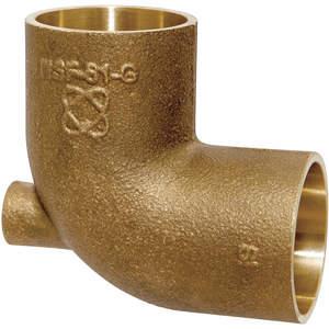 NIBCO 705-LF 1/2X1/8X1/2 Reducing Tee Low-lead Cast Bronze | AD3MMG 40F202