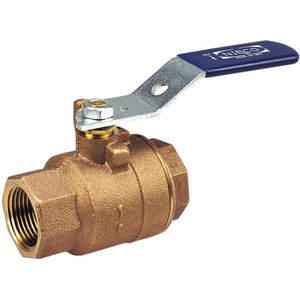 NIBCO T58570 2 Bronze Ball Valve Inline Fnpt 2 In | AD4CTL 41E356