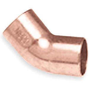 NIBCO 606 21/2 Elbow 45 Wrot Copper 2-1/2 x 2-1/2 In | AB3WGG 1VLX8