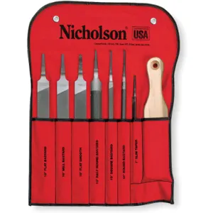 NICHOLSON 22025NN Machinist File Set | AA9VFD 1G476